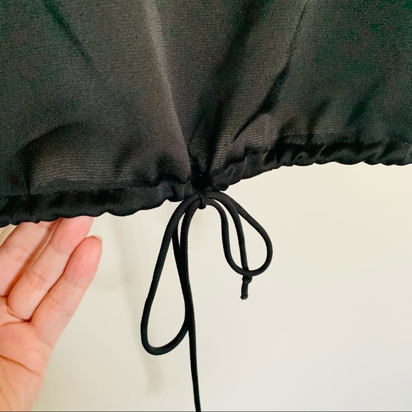 AE Black Lace Crop Top - Picture 4 of 7